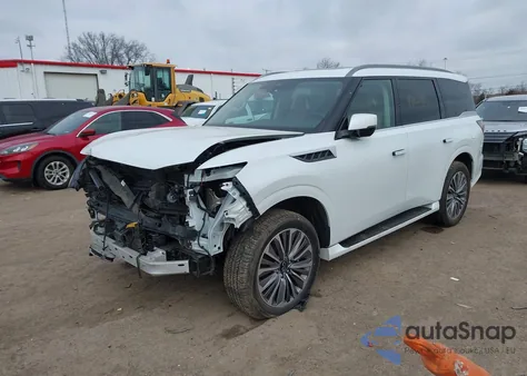 2025 Infiniti Qx80 Sensory Awd from USA, damaged, VIN JN8AZ3DE4S9700401